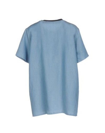 Shop Just Female Blouse In Blue