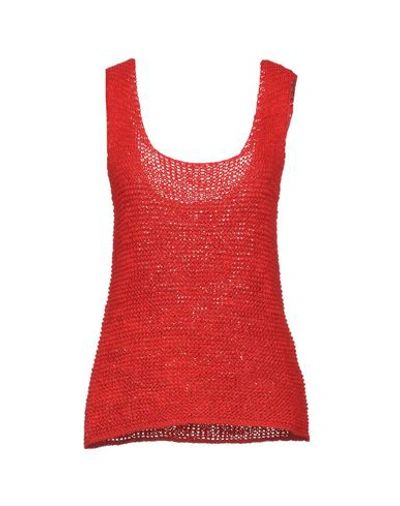 Shop Tela Sweaters In Red