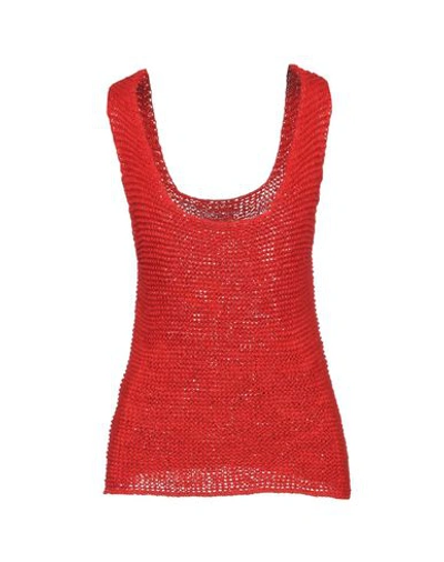 Shop Tela Sweaters In Red