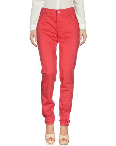 Shop Blugirl Folies Pants In Red