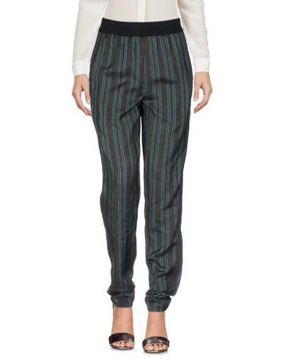 Shop A.f.vandevorst Casual Pants In Military Green