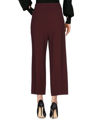 Shop Clips Casual Pants In Brick Red