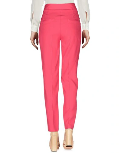 Shop Atos Lombardini Woman Pants Fuchsia Size 8 Acetate, Viscose In Pink