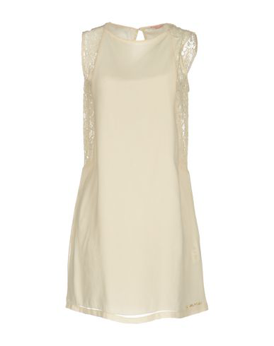 Blugirl Folies Short Dress In Ivory | ModeSens