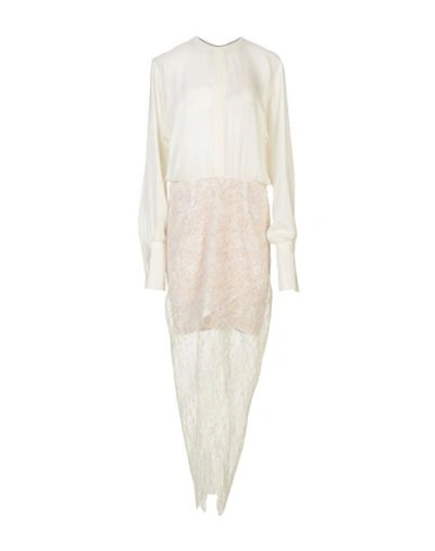 Shop Alessandra Rich Long Dress In White