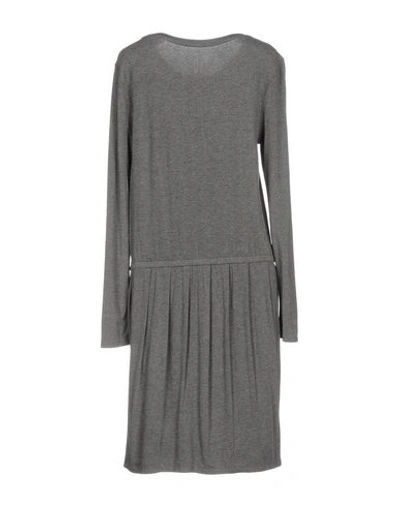 Shop Juvia Knee-length Dress In Grey