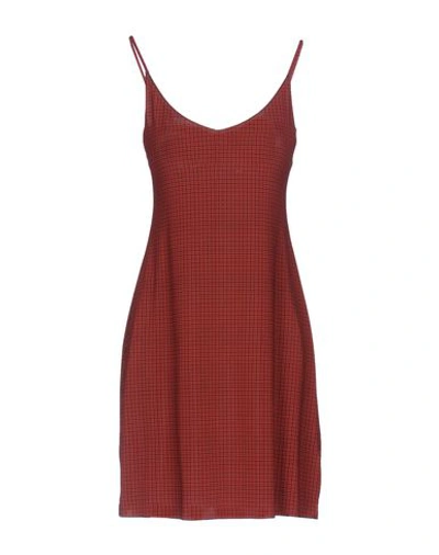 Shop Kristina Ti Short Dress In Red