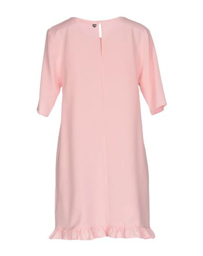 Shop Blugirl Folies Blugirl Blumarine Woman Mini Dress Pink Size 8 Polyester, Elastane