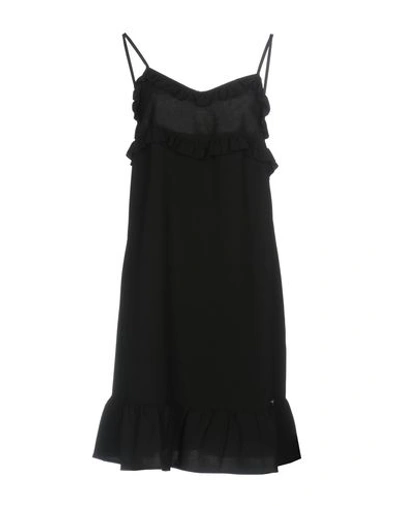 Shop Blugirl Folies Blugirl Blumarine Woman Mini Dress Black Size 4 Polyester, Elastane
