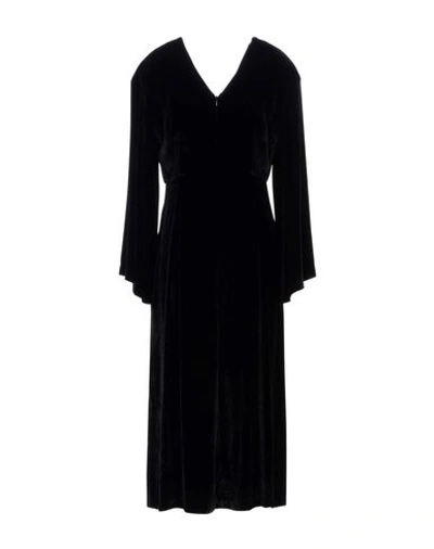 Shop Tela Midi Dress In Black