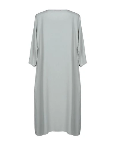 Shop Crossley Knee-length Dress In Light Grey