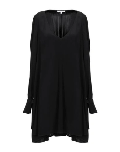 Shop Patrizia Pepe Woman Mini Dress Black Size 6 Viscose