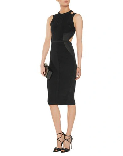Shop Cushnie Et Ochs 3/4 Length Dresses In Black