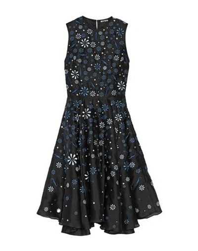 Shop Holly Fulton Knee-length Dress In Black
