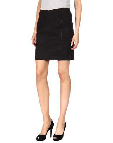 Vanessa Bruno Athe' Knee Length Skirt In Black | ModeSens