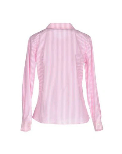 Shop Alcoolique Striped Shirt In Pink