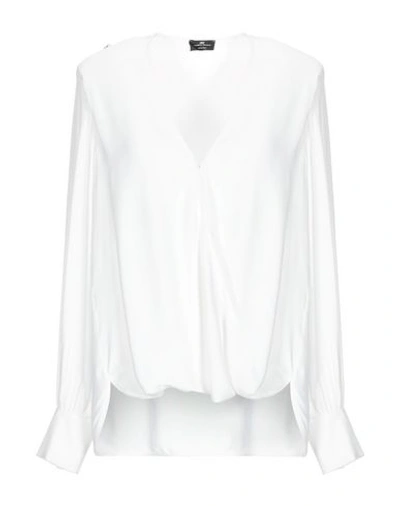 Elisabetta Franchi Blouses In White