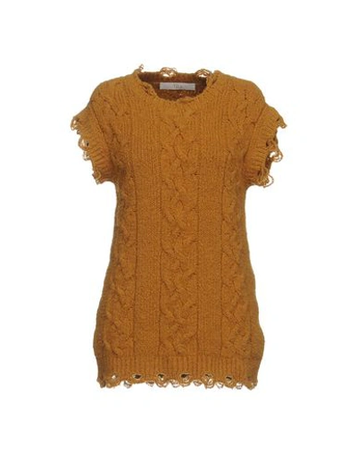 Shop Tela Sweater In Camel