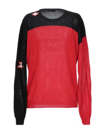 Shop Sonia Rykiel Sweaters In Red