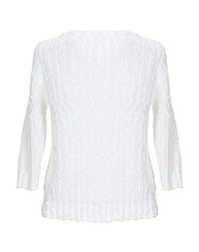 Shop Cacharel Sweater In White
