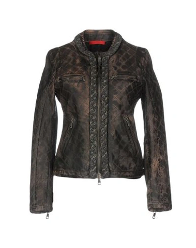 Shop Unfleur Jackets In Cocoa