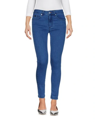 Shop Blugirl Folies Blugirl Blumarine Woman Jeans Blue Size 26 Cotton, Elastane