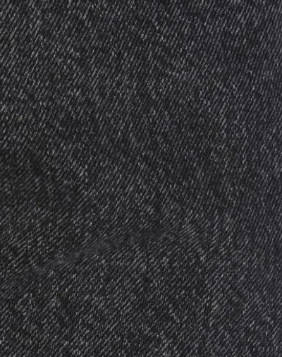 Shop Vetements X Levi's Woman Jeans Steel Grey Size 26w-34l Cotton, Bovine Leather