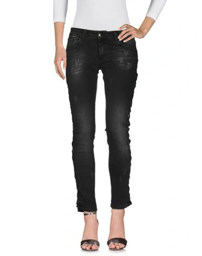 Shop Aniye By Woman Jeans Black Size 28 Cotton, Elastane
