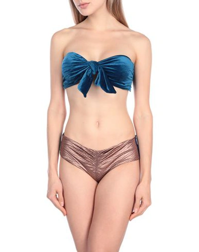Shop Albertine Bikini In Dark Blue