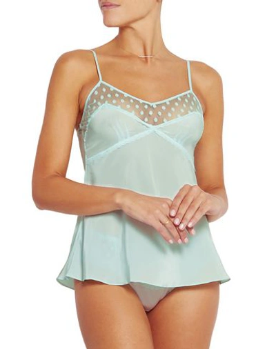 Shop Mimi Holliday By Damaris Sleeveless Undershirts In Sky Blue