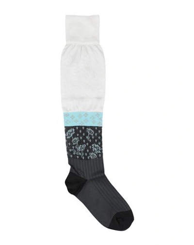 Shop Maison Margiela Socks & Tights In White