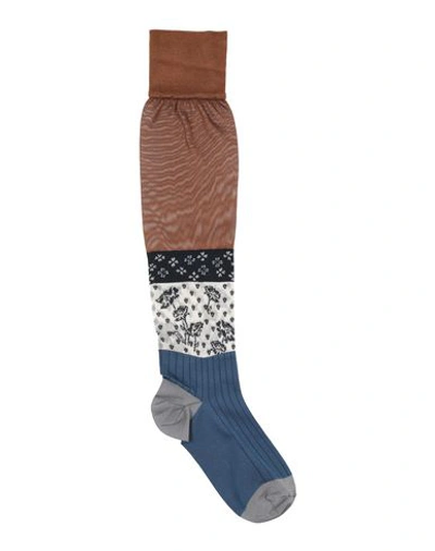 Shop Maison Margiela Socks & Tights In Brown