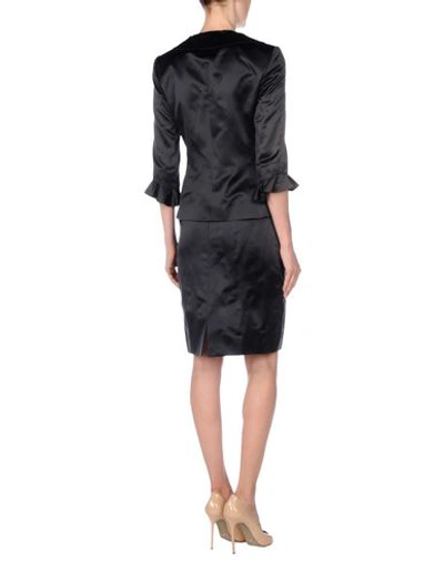 Shop Fontana Couture Suit In Steel Grey