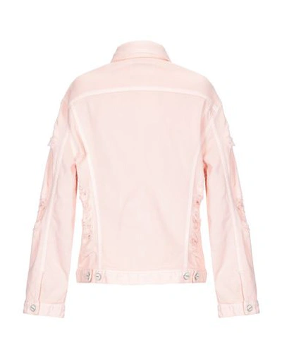 Shop Dondup Denim Jacket In Pink