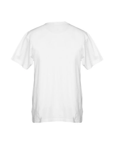 Shop Obvious Basic T-shirts In White