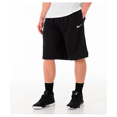 Shop Nike Men's Dri-fit Icon Basketball Shorts, Black