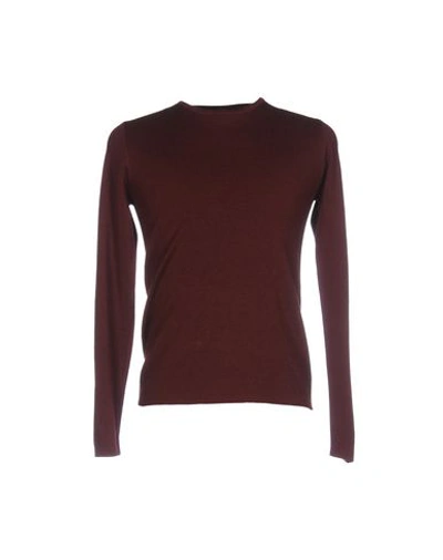 Shop Kaos Sweater In Maroon