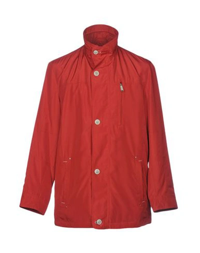 Shop Bugatti Jacket In Brick Red