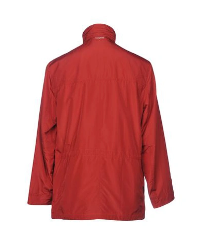 Shop Bugatti Jacket In Brick Red