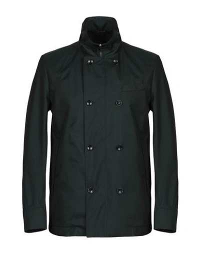 Shop Montecore Full-length Jacket In Dark Green