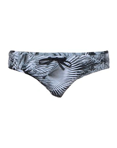 Shop Roberto Cavalli Beachwear Swim Briefs In Black