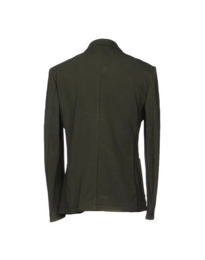 Shop Obvious Basic Suit Jackets In Green