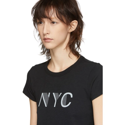 RAG AND BONE 黑色“NYC” T 恤