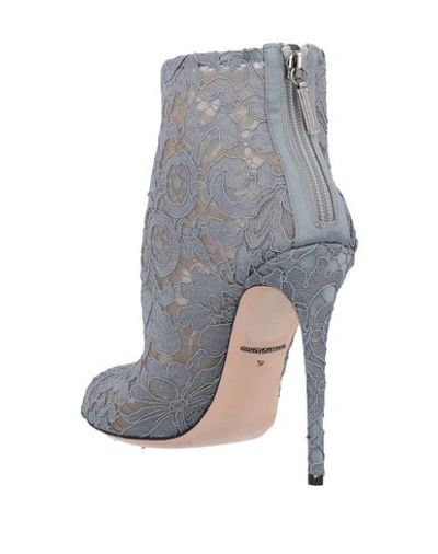 Shop Dolce & Gabbana Ankle Boot In Grey