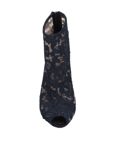 Dolce & Gabbana Ankle Boot In Blue