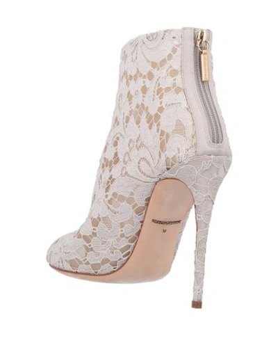 Shop Dolce & Gabbana Ankle Boot In Sand