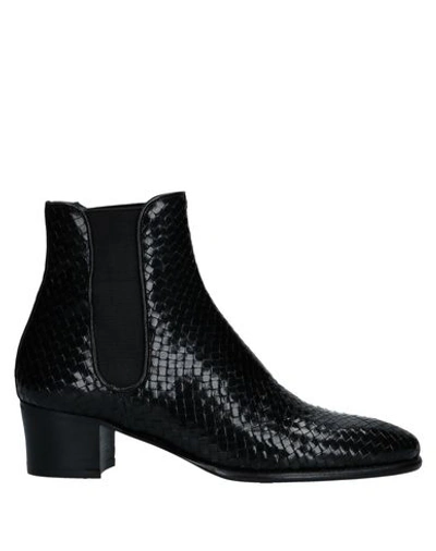Shop Stephane Kélian Ankle Boot In Black