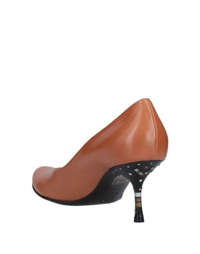 Shop Divina Pump In Tan