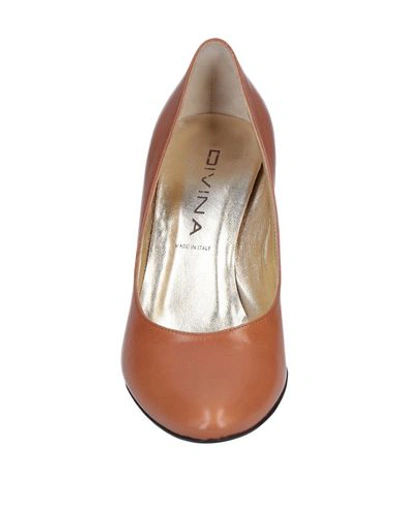 Shop Divina Pump In Tan