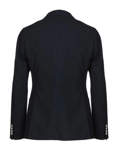 Manuel Ritz Suit Jackets In Dark Blue